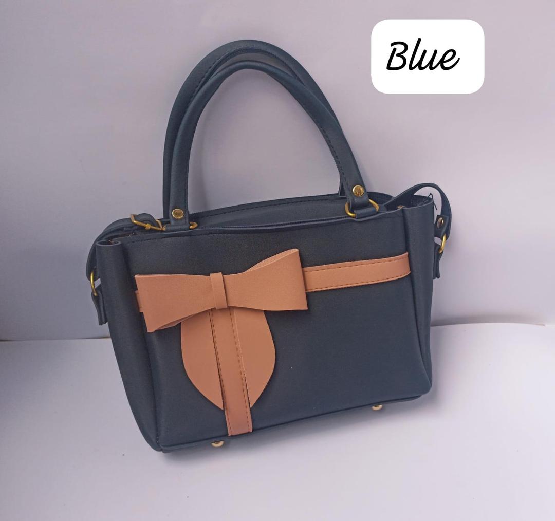 Women's Plain PU Leather Handbag β Top Handle Style (8 Colors)
