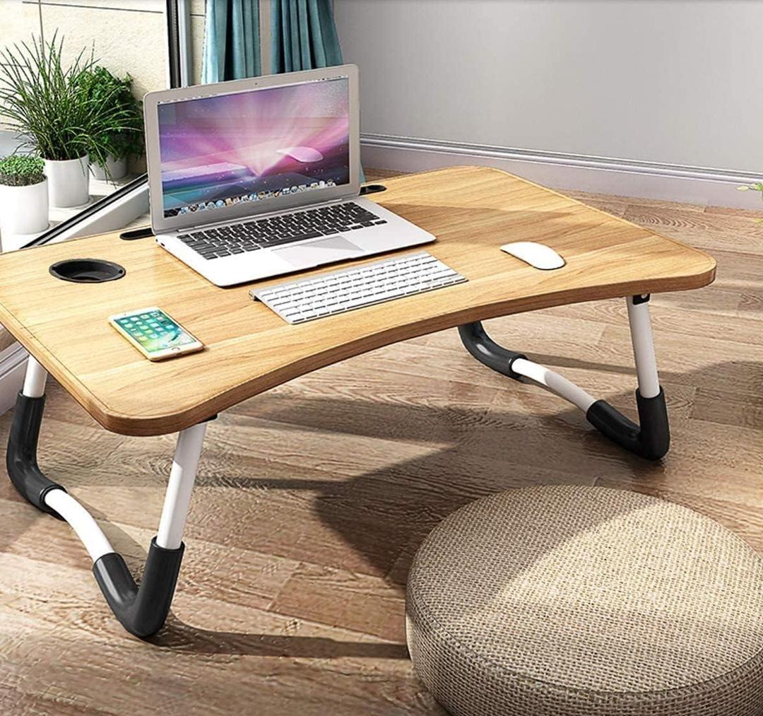 Adjustable Foldable Laptop Table – Portable & Ergonomic Desk for Home & Office