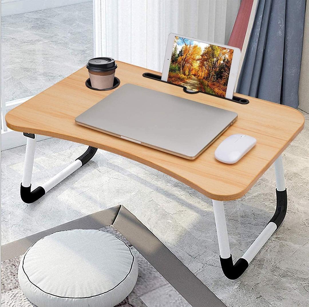 Adjustable Foldable Laptop Table – Portable & Ergonomic Desk for Home & Office