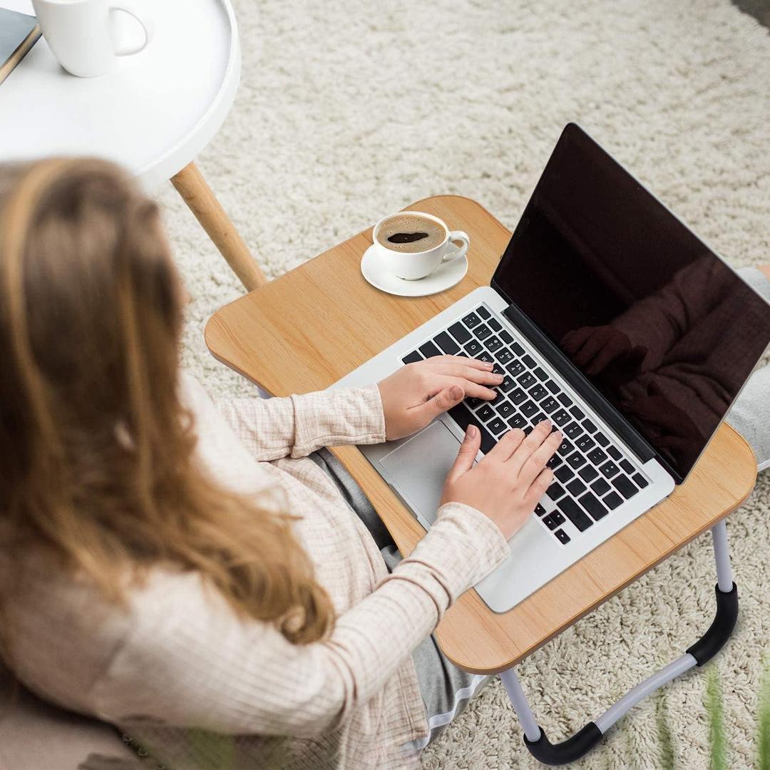 Adjustable Foldable Laptop Table – Portable & Ergonomic Desk for Home & Office