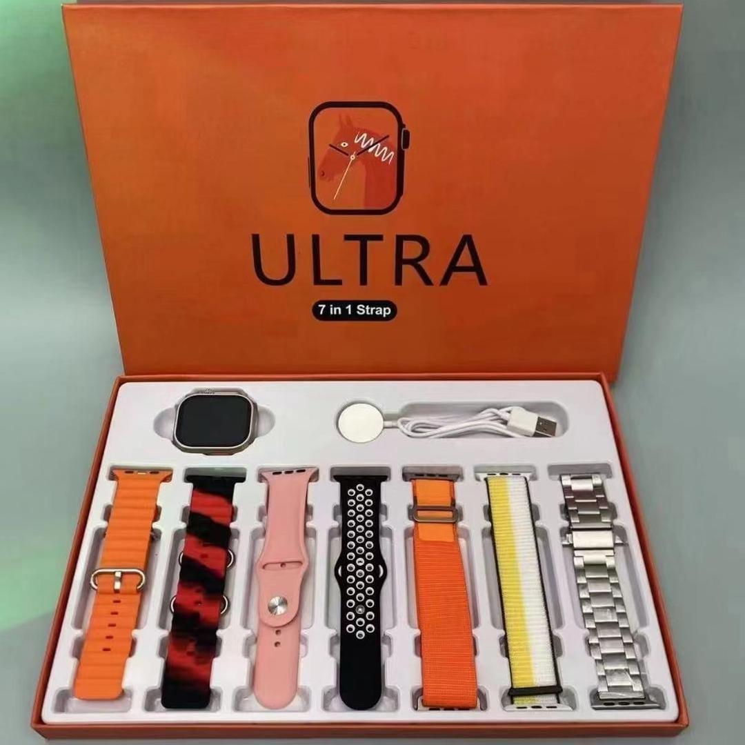 7-in-1 Smart Watch – Multicolor Fitness & Activity Tracker
