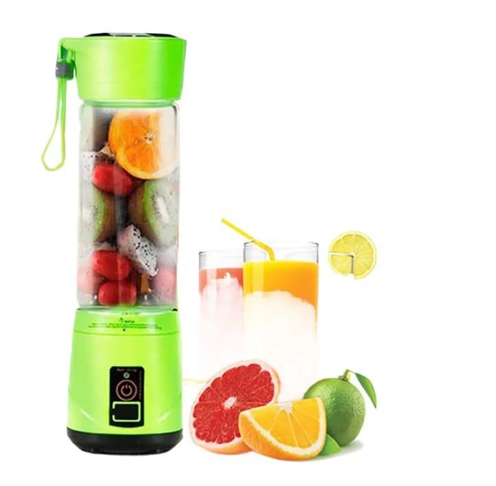 6 Blade Electric Juicer Machine – Portable & Powerful Citrus Blender