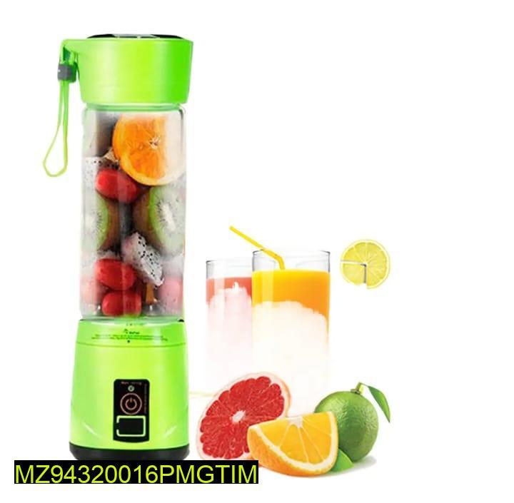 6 Blade Electric Juicer Machine – Portable & Powerful Citrus Blender