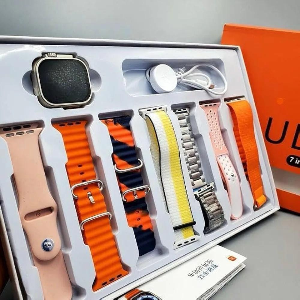 7-in-1 Smart Watch – Multicolor Fitness & Activity Tracker