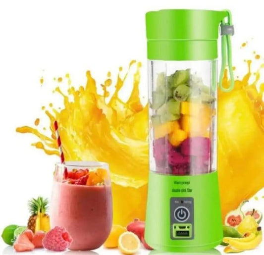 6 Blade Electric Juicer Machine – Portable & Powerful Citrus Blender